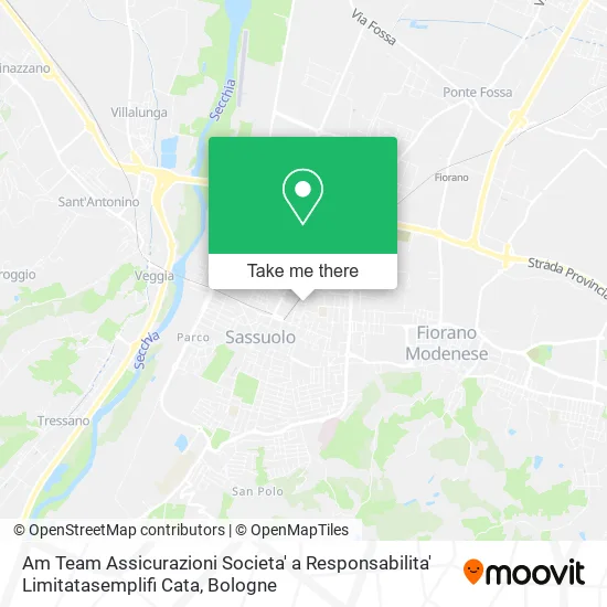 Am Team Assicurazioni Societa' a Responsabilita' Limitatasemplifi Cata map