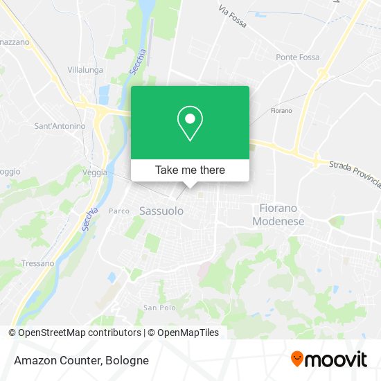 Amazon Counter map