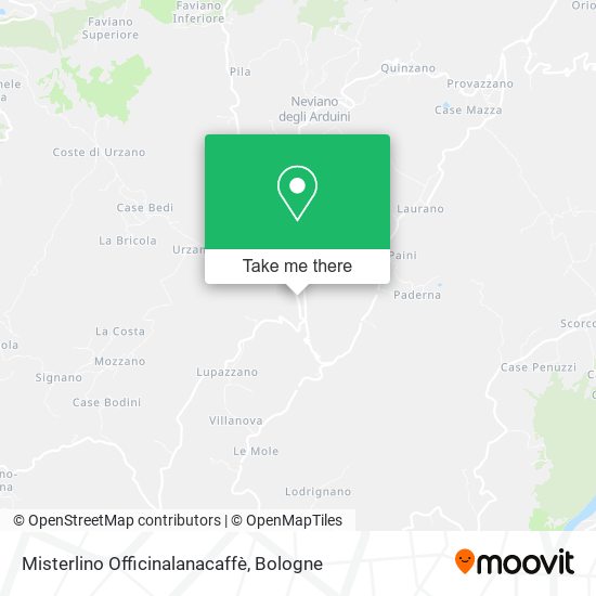 Misterlino Officinalanacaffè map