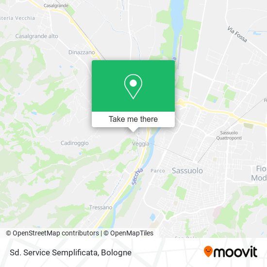 Sd. Service Semplificata map