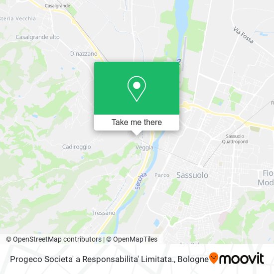 Progeco Societa' a Responsabilita' Limitata. map