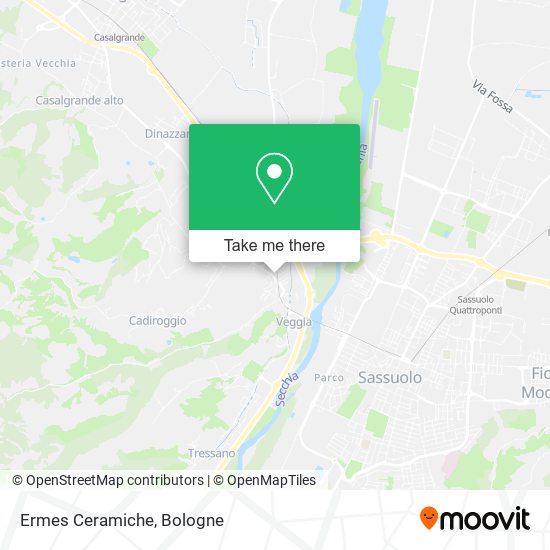 Ermes Ceramiche map