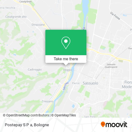 Postepay S P a map