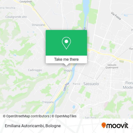Emiliana Autoricambi map
