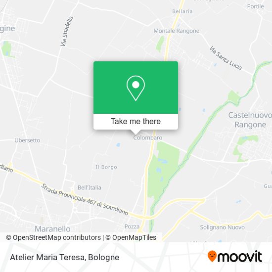 Atelier Maria Teresa map