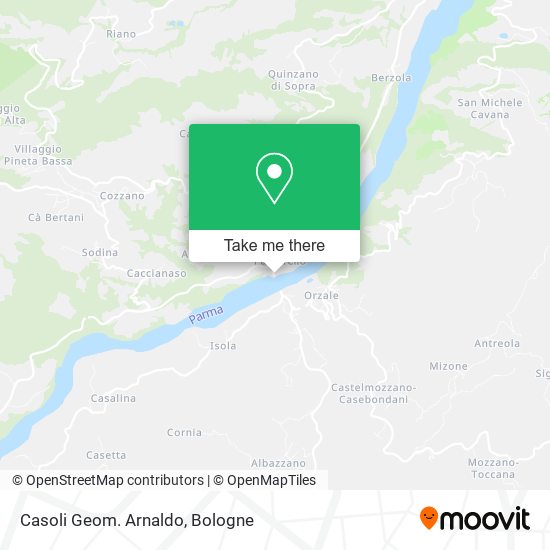 Casoli Geom. Arnaldo map