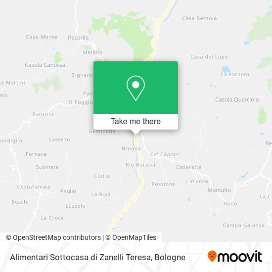 Alimentari Sottocasa di Zanelli Teresa map