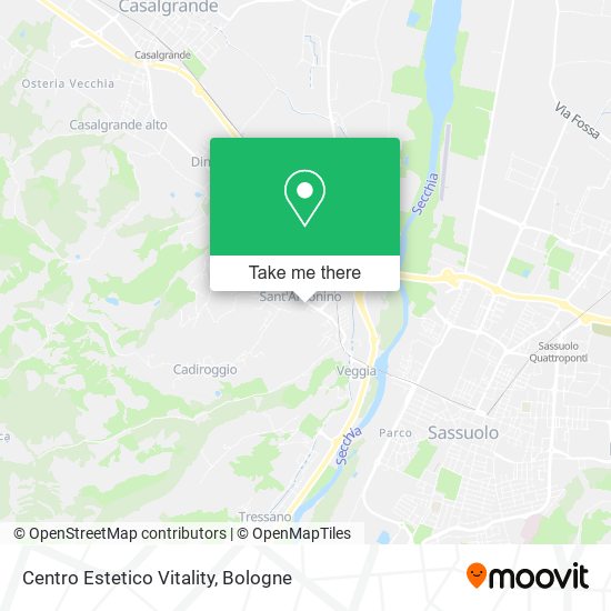 Centro Estetico Vitality map