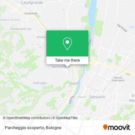 Parcheggio scoperto map