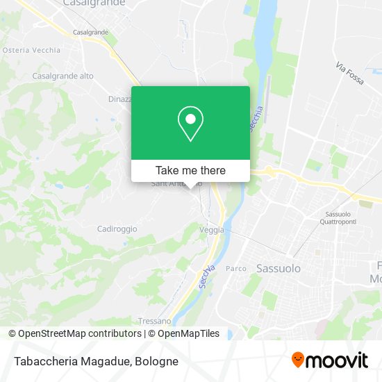 Tabaccheria Magadue map