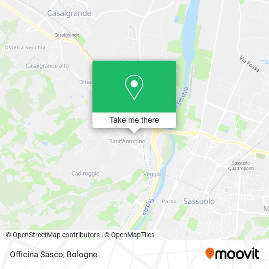 Officina Sasco map