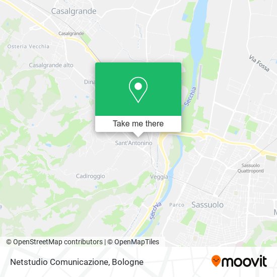 Netstudio Comunicazione map