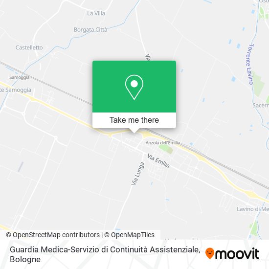 Guardia Medica-Servizio di Continuità Assistenziale map