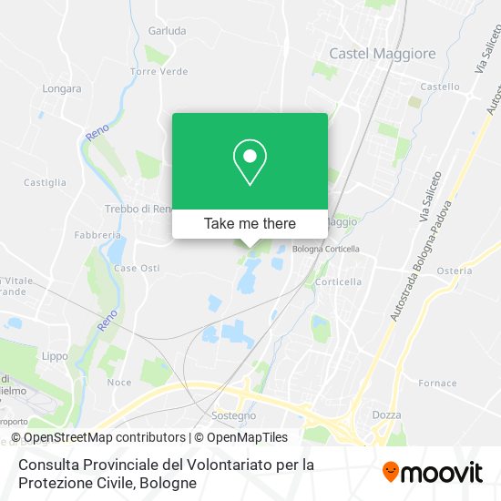 Consulta Provinciale del Volontariato per la Protezione Civile map