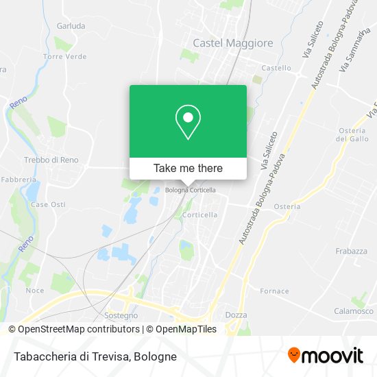 Tabaccheria di Trevisa map