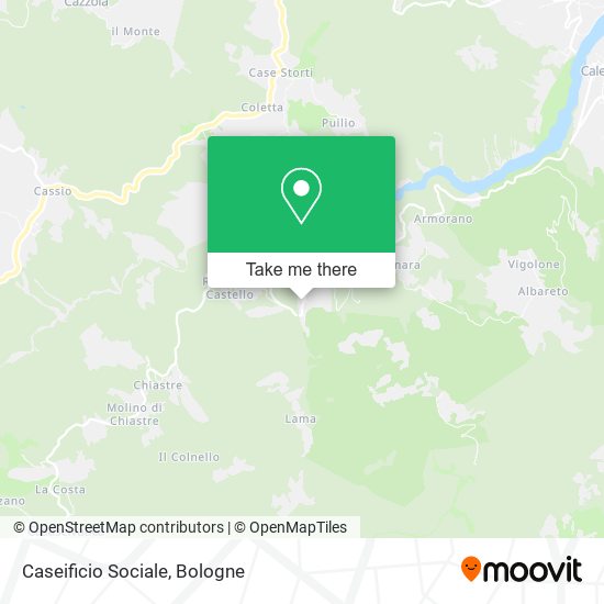 Caseificio Sociale map