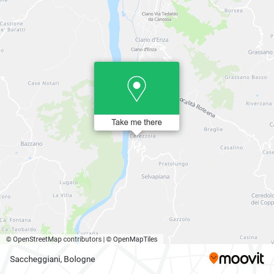 Saccheggiani map