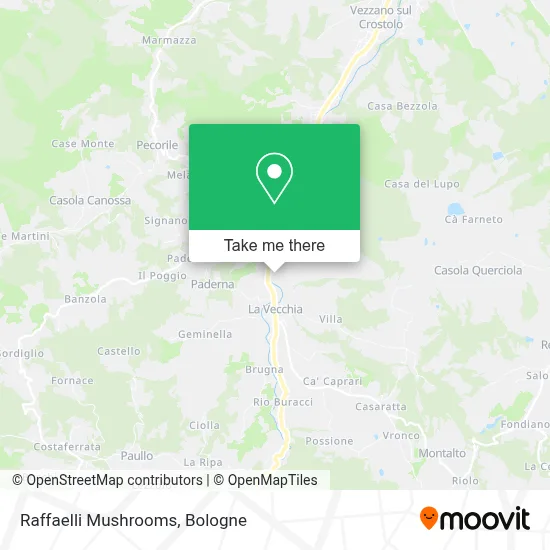 Raffaelli Mushrooms map
