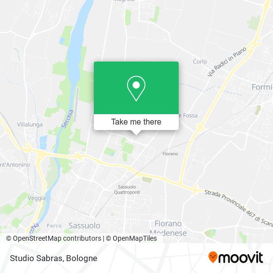 Studio Sabras map