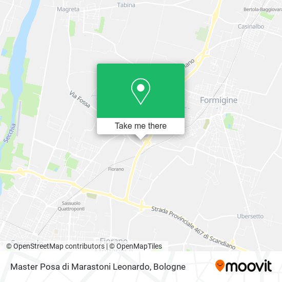 Master Posa di Marastoni Leonardo map