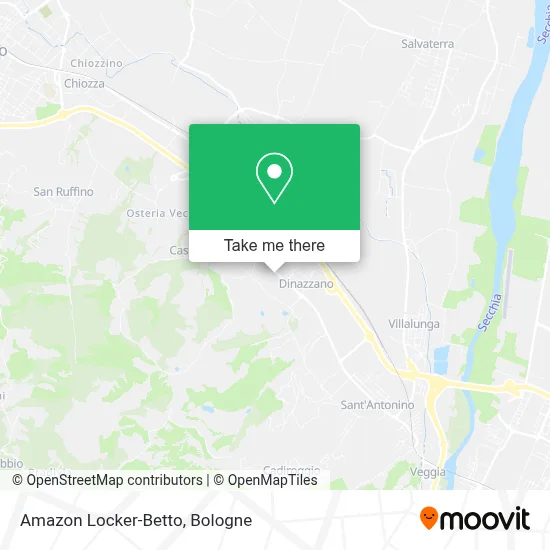 Amazon Locker-Betto map