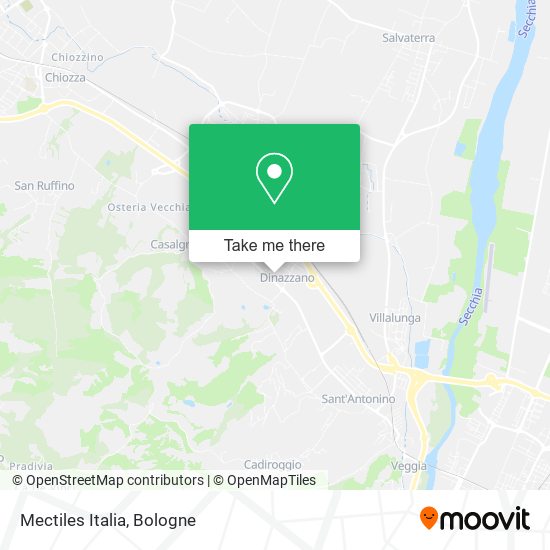 Mectiles Italia map