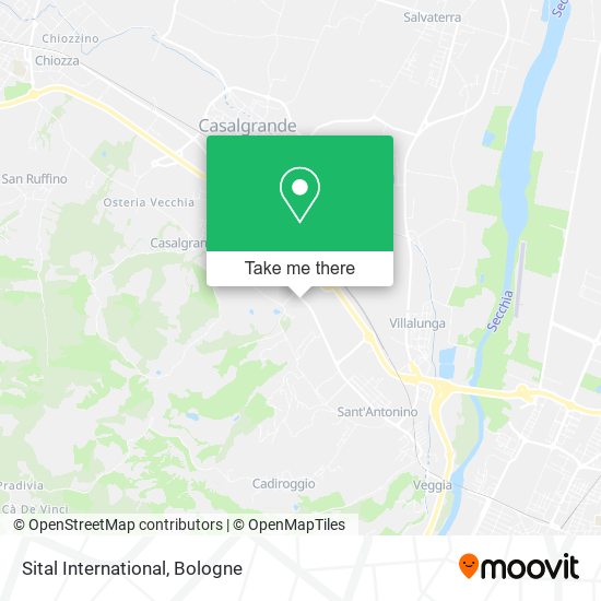 Sital International map