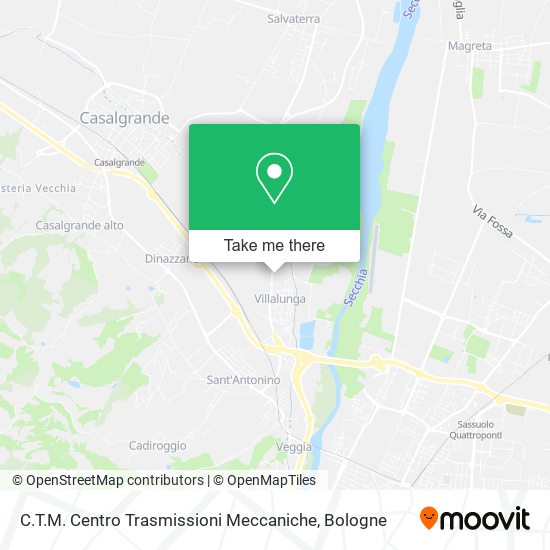 C.T.M. Centro Trasmissioni Meccaniche map