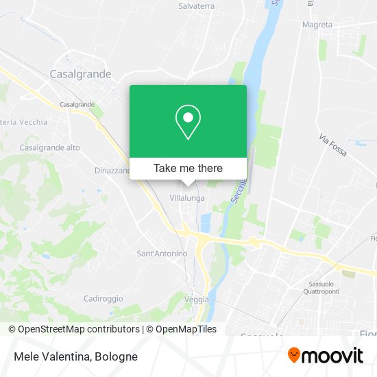 Mele Valentina map