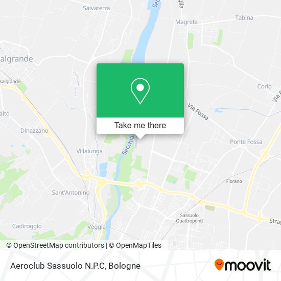Aeroclub Sassuolo N.P.C map