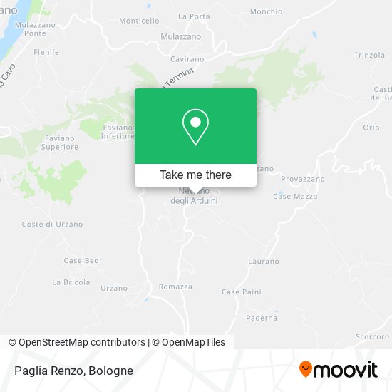 Paglia Renzo map