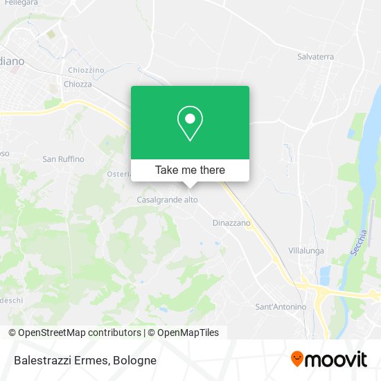 Balestrazzi Ermes map