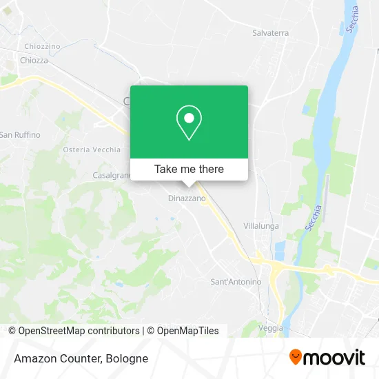 Amazon Counter map