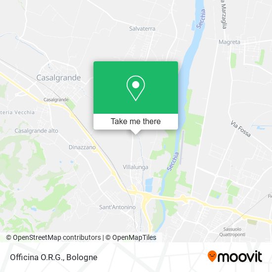 Officina O.R.G. map
