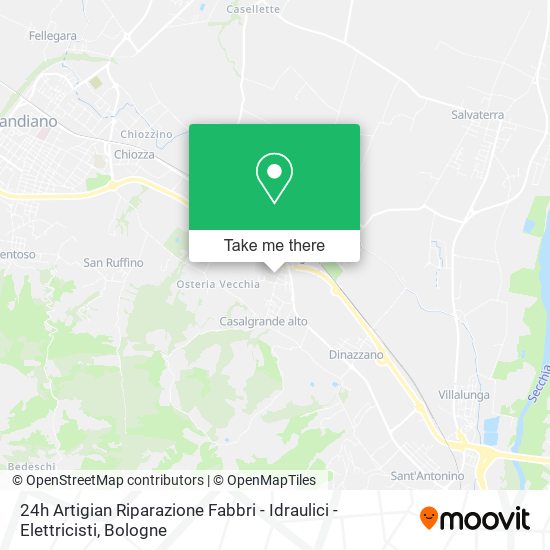 24h Artigian Riparazione Fabbri - Idraulici - Elettricisti map