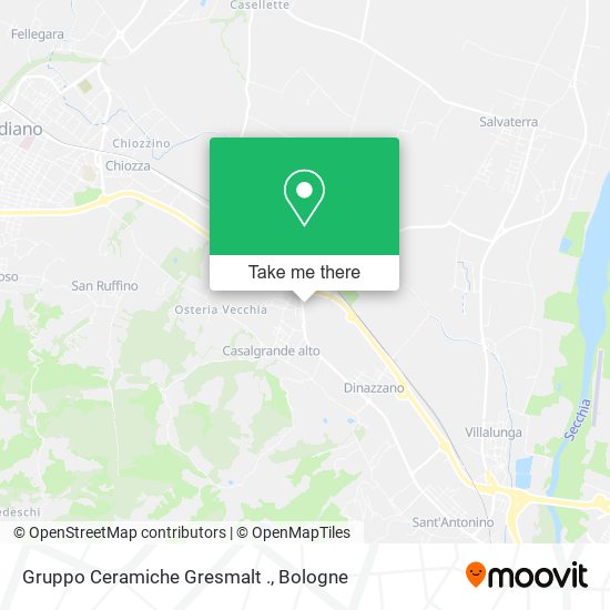 Gruppo Ceramiche Gresmalt . map