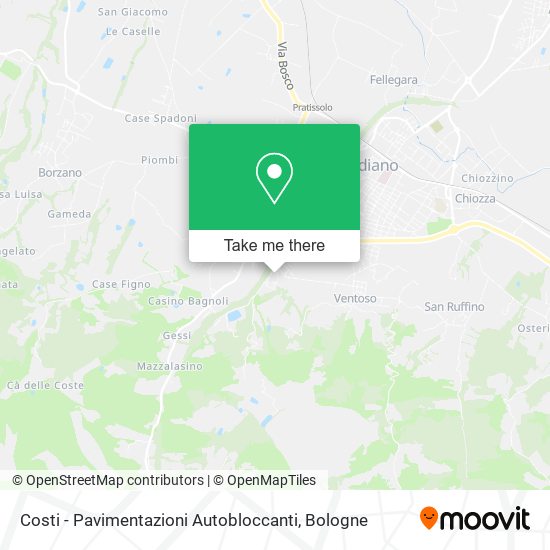 Costi - Pavimentazioni Autobloccanti map