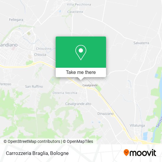 Carrozzeria Braglia map