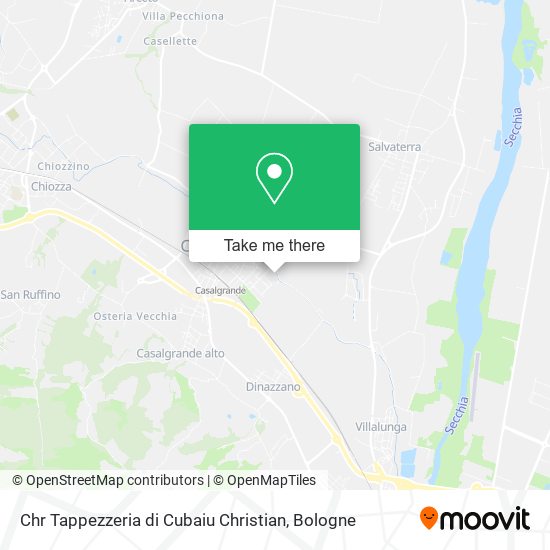 Chr Tappezzeria di Cubaiu Christian map