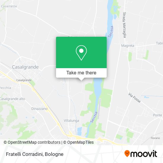 Fratelli Corradini map