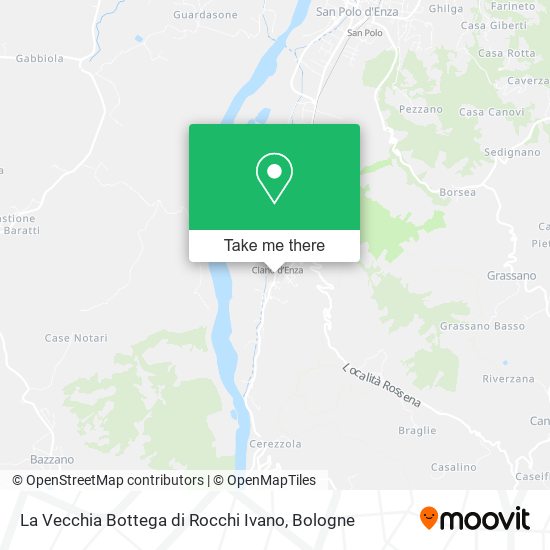 La Vecchia Bottega di Rocchi Ivano map