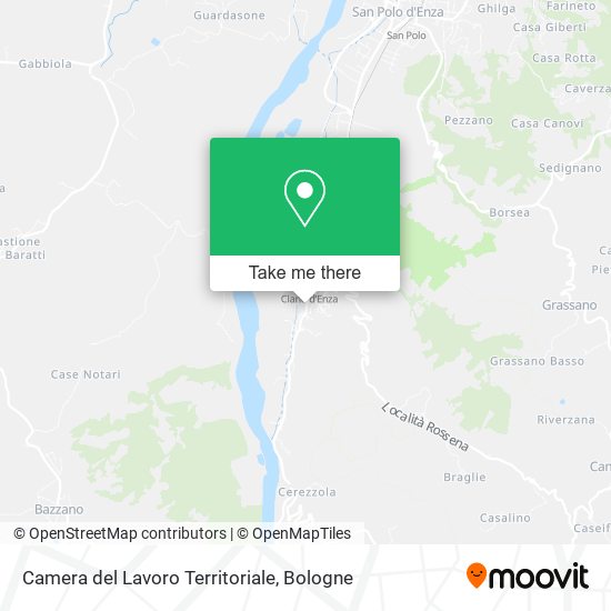 Camera del Lavoro Territoriale map
