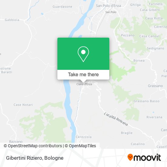 Gibertini Riziero map