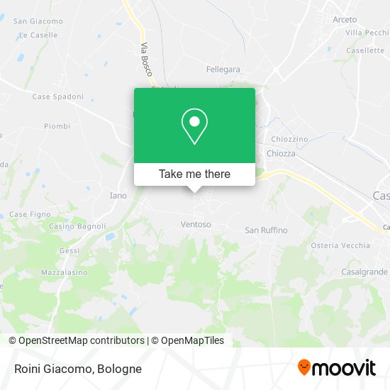Roini Giacomo map