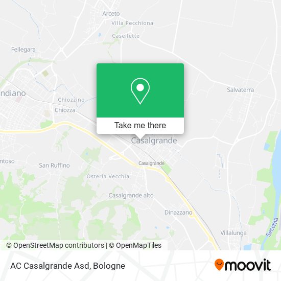 AC Casalgrande Asd map