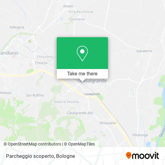 Parcheggio scoperto map
