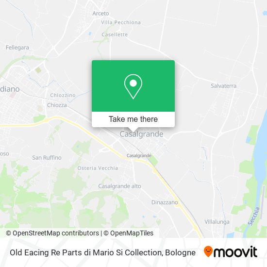 Old Eacing Re Parts di Mario Si Collection map