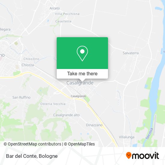Bar del Conte map