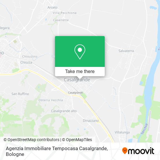 Agenzia Immobiliare Tempocasa Casalgrande map