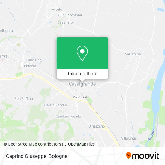 Caprino Giuseppe map